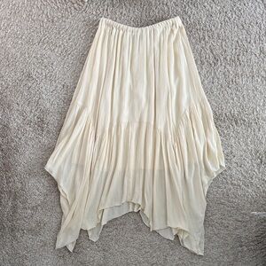 Elegant Cream Women's Skirt